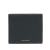 Dolce&Gabbana AB Dolce & Gabbana Black Calf Leather DG Family Bifold Wallet Italy