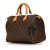 Louis Vuitton AB Louis Vuitton Brown Monogram Canvas Canvas Monogram Speedy 30 France