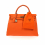 Hermès Kelly 35 Handbag in Orange Leather