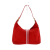 Fendi Shoulder Bag in Red Suede