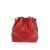 Louis Vuitton Noé Shoulder Bag in Red Leather