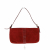 Fendi Pochette in Red Suede