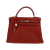 Hermès Kelly 32 Handtasche aus bordeauxrotem Leder