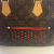 Louis Vuitton Limited Edition Louis Vuitton Orange Monogramm perforierte Speedy 30 Handtasche