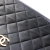 Chanel B Chanel Black Lambskin Leather Leather CC Quilted Lambskin Full Flap France