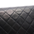 Chanel B Chanel Black Lambskin Leather Leather CC Quilted Lambskin Full Flap France