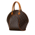 Louis Vuitton B Louis Vuitton Brown Monogram Canvas Canvas Monogram Ellipse PM France