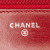 Chanel B Chanel Red Lambskin Leather Leather Classic Lambskin Wallet on Chain Italy