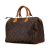 Louis Vuitton B Louis Vuitton Brown Monogram Canvas Canvas Monogram Speedy 30 France