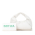 Bottega Veneta AB Bottega Veneta White Ivory Lambskin Leather Leather The Shoulder Pouch Italy