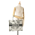 Christian Dior AB Dior White Canvas Fabric Large Zodiac Book Tote Italy