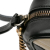 Gucci B Gucci Black with White Calf Leather Mini GG Marmont Matelasse Crossbody Bag Italy