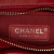 Chanel AB Chanel Red Lambskin Leather Leather Small Chevron Lambskin Gabrielle Crossbody Italy