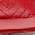 Chanel AB Chanel Red Lambskin Leather Leather Small Chevron Lambskin Gabrielle Crossbody Italy