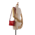 Chanel AB Chanel Red Lambskin Leather Leather Small Chevron Lambskin Gabrielle Crossbody Italy