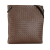 Bottega Veneta B Bottega Veneta Brown Calf Leather Intrecciato Crossbody Bag Italy