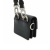 Prada B Prada Black Saffiano Leather Mini Sound Lock Crossbody Italy