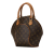 Louis Vuitton B Louis Vuitton Brown Monogram Canvas Canvas Monogram Ellipse PM France