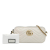 Gucci B Gucci White Calf Leather Mini GG Marmont Matelasse Camera Crossbody Bag Italy