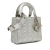 Christian Dior AB Dior Silver Calf Leather Small skin Cannage My ABCDior Lady Dior Italy