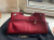 Cartier Authentic Cartier red calf sachel