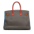 Hermès AB Hermès Orange Calf Leather Togo Birkin Arlequin 35 France