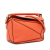 Loewe AB LOEWE Orange Calf Leather Mini Puzzle Satchel Spain