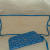 Goyard AB Goyard Blue Coated Canvas Fabric Goyardine Saint Louis PM France