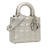 Christian Dior B Dior Silver Calf Leather Small skin Cannage My ABCDior Lady Dior Italy