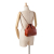 Chanel B Chanel Red Dark Red Calf Leather Small Aged skin Gabrielle Backpack Italy