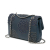 Chanel B Chanel Blue Navy Lambskin Leather Leather Medium Embroidered Lambskin Camellia Follies Flap France