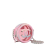 Chanel AB Chanel Pink with Multi PVC Plastic CC Filigree Transparent Round Crossbody Italy