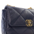 Chanel AB Chanel Blue Navy Lambskin Leather Leather Medium Lambskin 19 Flap Italy