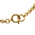 Chanel AB Chanel Gold Gold Plated Metal CC Flower Pendant Necklace France