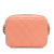 Chanel B Chanel Orange Peach Lambskin Leather Leather CC Quilted Lambskin Pearl Crush Camera Bag Italy