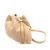 Christian Dior AB Dior Brown Beige Lambskin Leather Leather Small Lambskin Macrocannage Ammi Crossbody France