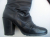 Vanessa Bruno High boots in supple black leather 40