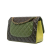 Chanel Green Dark Green Lambskin Leather Leather Jumbo Classic Tricolor Lambskin Double Flap France