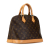 Louis Vuitton B Louis Vuitton Brown Monogram Canvas Canvas Monogram Alma PM France