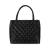 Chanel AB Chanel Black Caviar Leather Leather Caviar Medallion Tote France