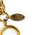 Chanel AB Chanel Gold Gold Plated Metal CC Round Pendant Necklace France