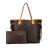 Louis Vuitton B Louis Vuitton Brown Monogram Canvas Canvas Monogram Neverfull MM Spain