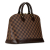 Louis Vuitton B Louis Vuitton Brown Damier Canvas Canvas Damier Ebene Alma PM France