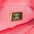 Chanel AB Chanel Pink Lambskin Leather Leather Mini Quilted Lambskin Plexiglass Coco Love Flap Italy