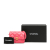 Chanel AB Chanel Pink Lambskin Leather Leather Mini Quilted Lambskin Plexiglass Coco Love Flap Italy