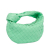 Bottega Veneta B Bottega Veneta Green Lambskin Leather Leather Mini Intrecciato Jodie Italy