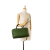 Gucci B Gucci Green Calf Leather Medium Bamboo Shopper Italy