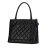 Chanel B Chanel Black Caviar Leather Leather Caviar Medallion Tote France