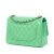 Chanel AB Chanel Green Light Green Patent Leather Leather Jumbo Classic Patent Double Flap Italy