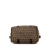 Fendi B Fendi Brown Beige Canvas Fabric Zucchino Boston Bag Italy